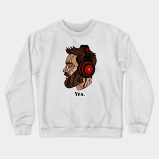 Gamer Yes Chad Meme Crewneck Sweatshirt